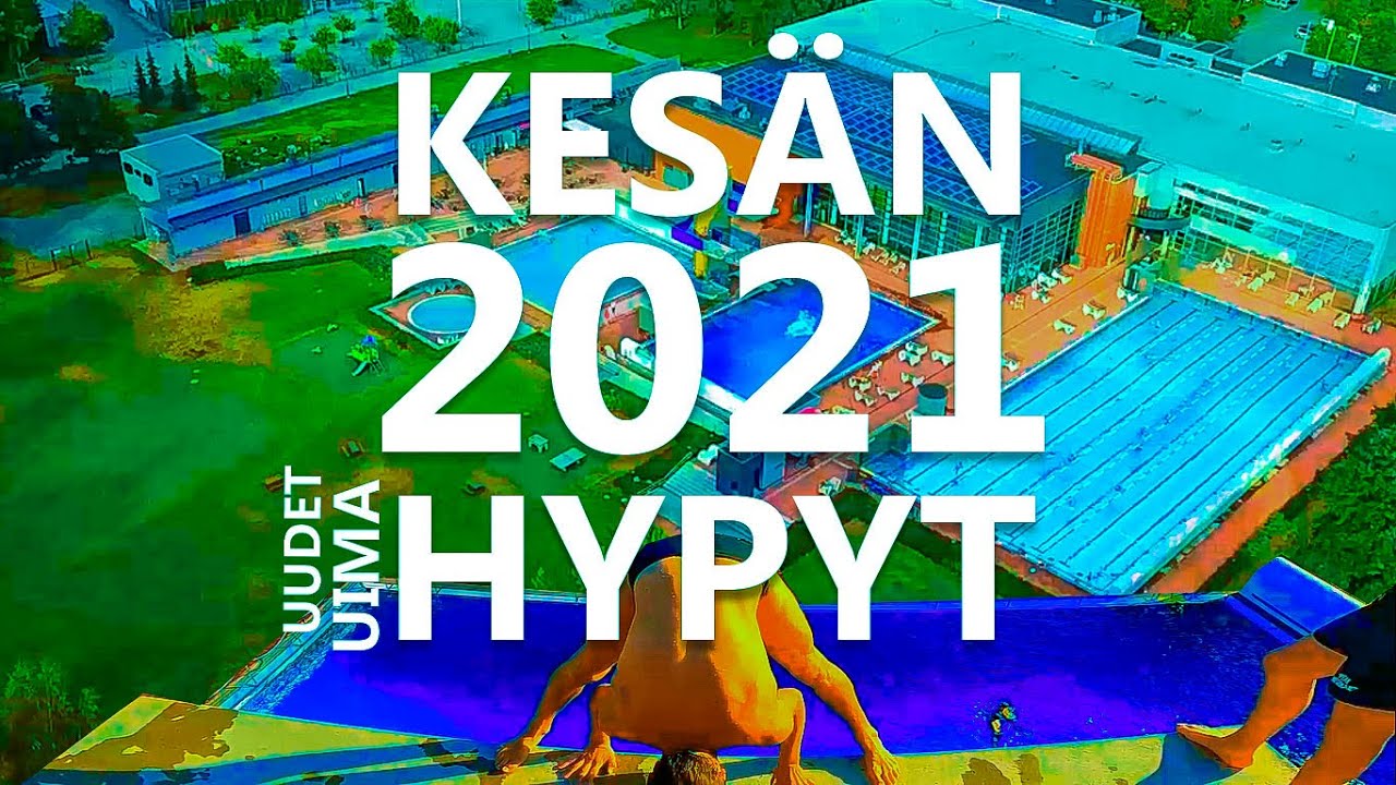 Kesän uudet uimahypyt 2021! Tampereen Maauimala