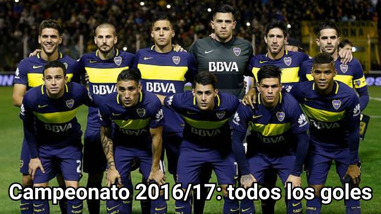 Todos los goles de Boca campeón del Campeonato de Primera División 2016/17