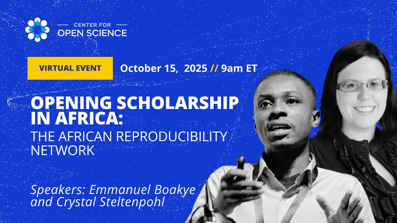 Opening Scholarship in Africa: The African Reproducibility Network