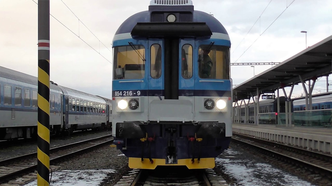 854.216-9 DKV Brno zkušební jízda po MH opravě | viz komentář