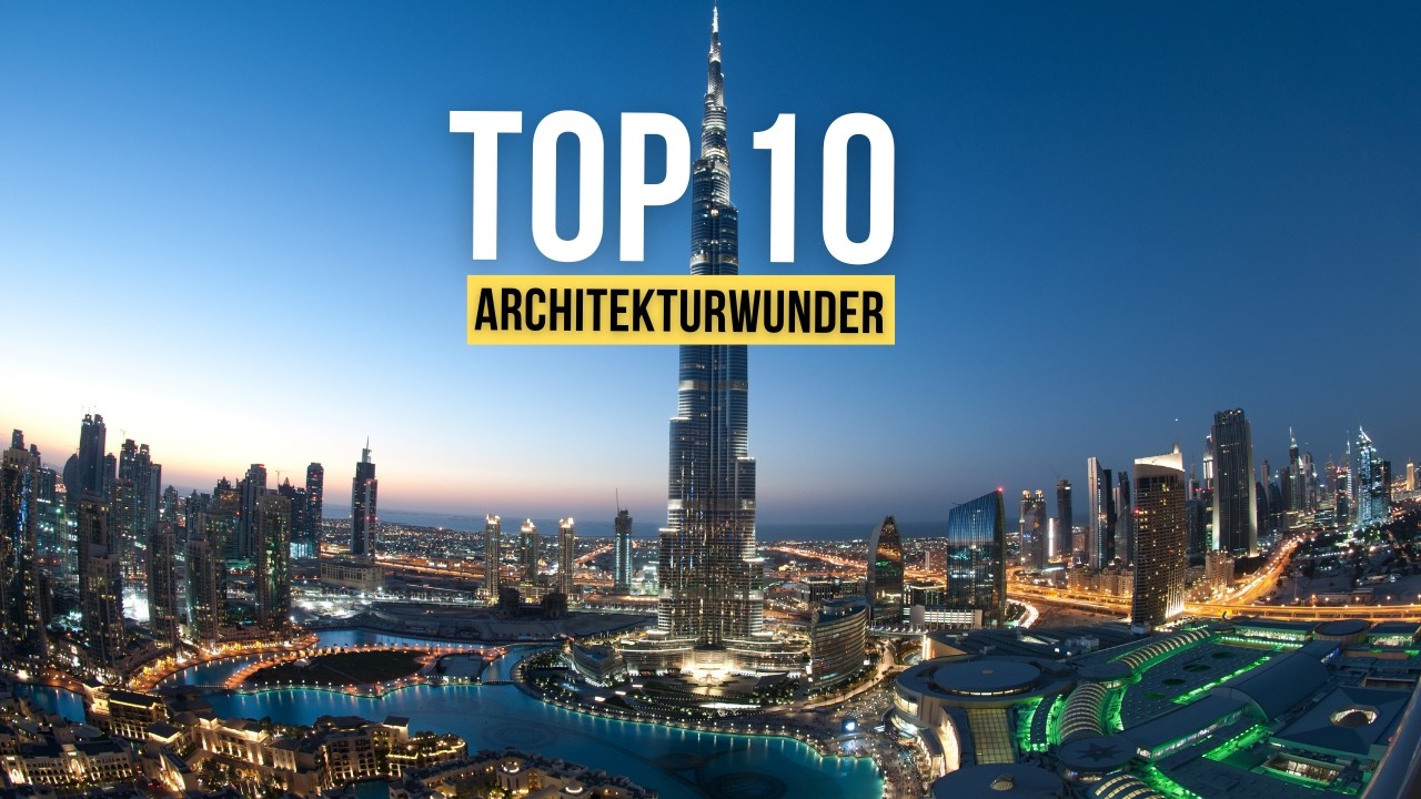 Die 10 beeindruckendsten Architekturwunder der Welt - Faszination Architektur!