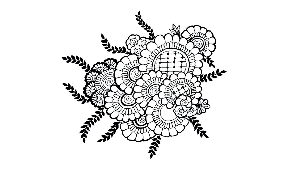 how to draw flowers art  with pencil sketch, drawing #artvideo #flowerpainting #artwork #viral