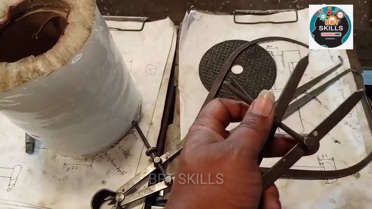 how to use inside outside caliper || divider in site work || steel spring calipers