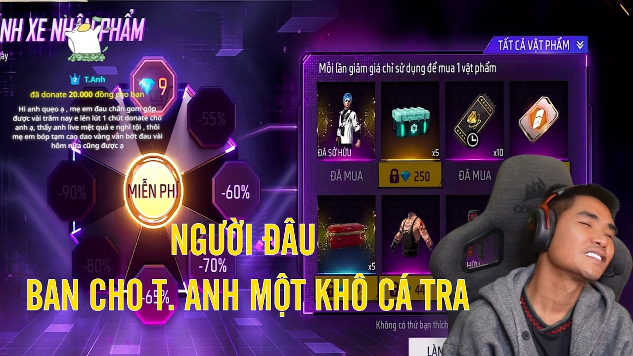 thanh niên hack trên live bác gấu hôm này len xin bác gấu tha, đừng dánh bay kênh