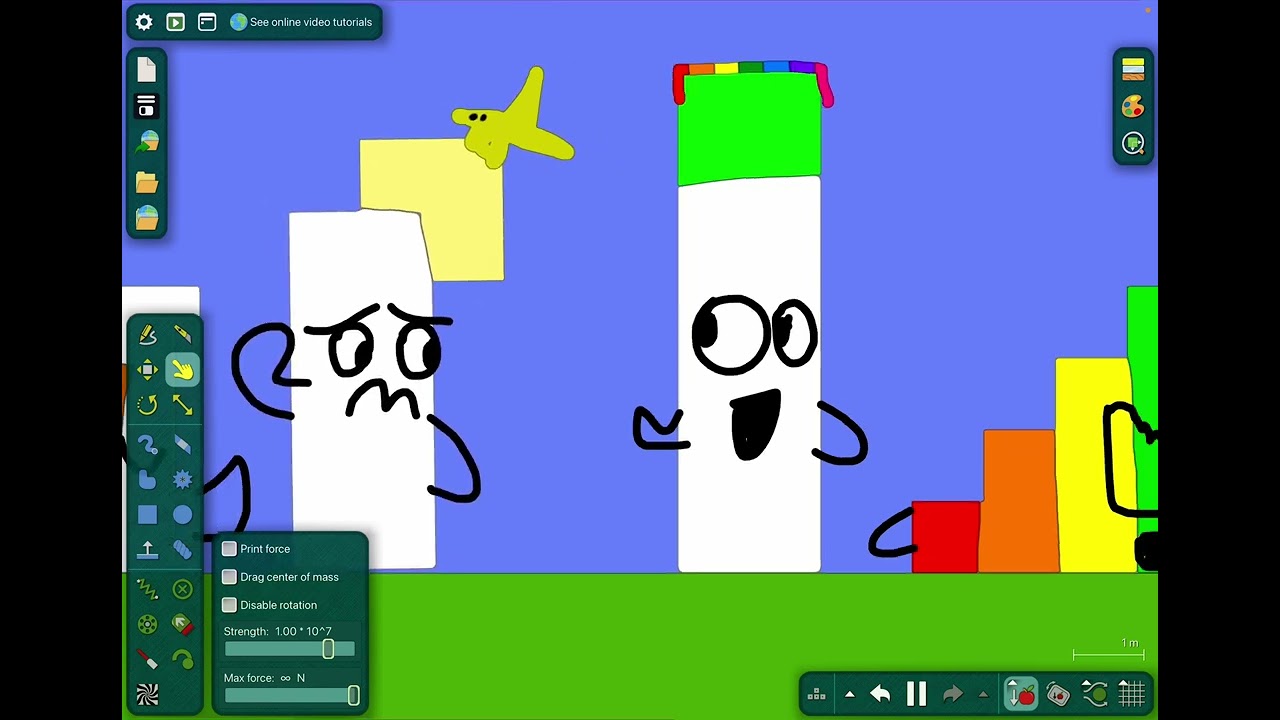 NumberBlocks episode 1:  How they act