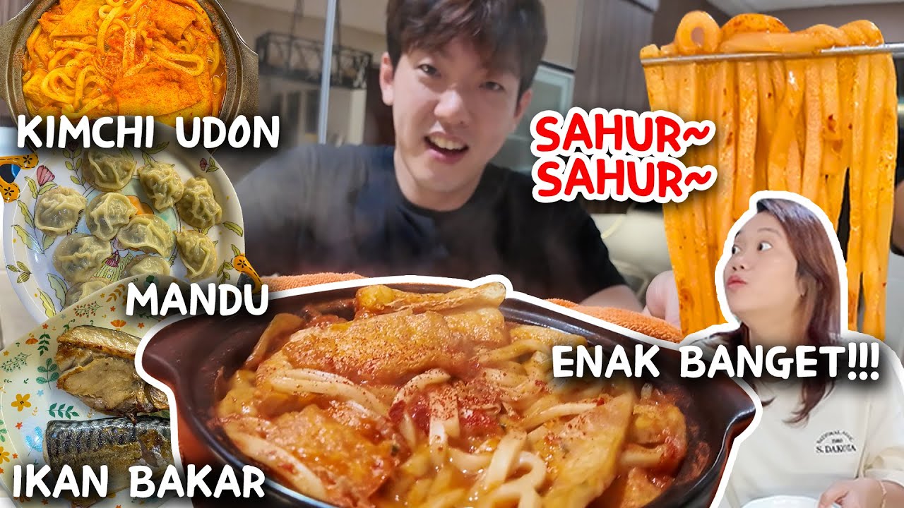 SAHUR ALA SUAMI 🇰🇷 MASAKNYA JUMBO BANGET!!!😂