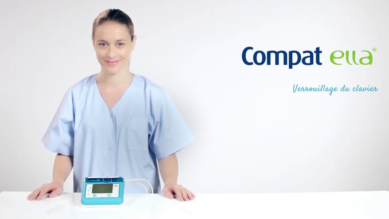 11 - Compat Ella Pompe de Nutrition Ent&eacute;rale - Verrouillage du clavier