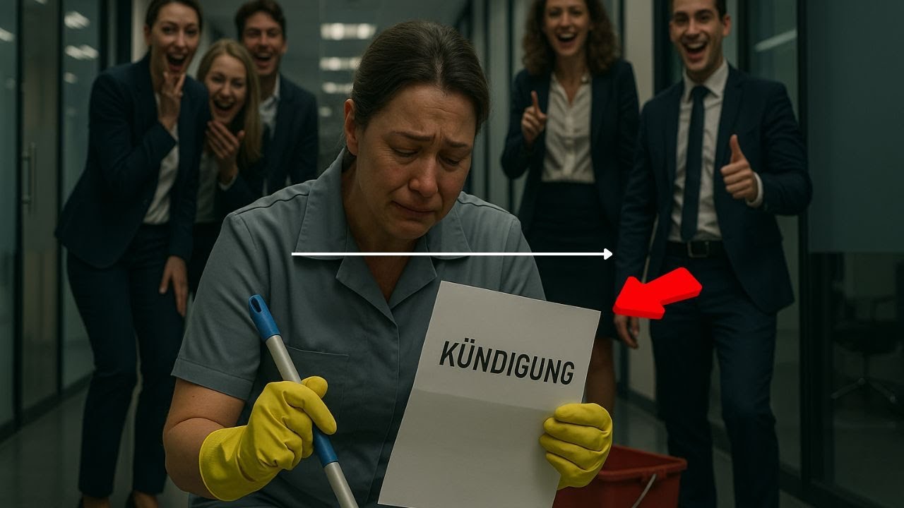 Die Putzfrau wurde verspottet – am nächsten Tag hielt sie ihre Entlassungsschreiben in der Hand!