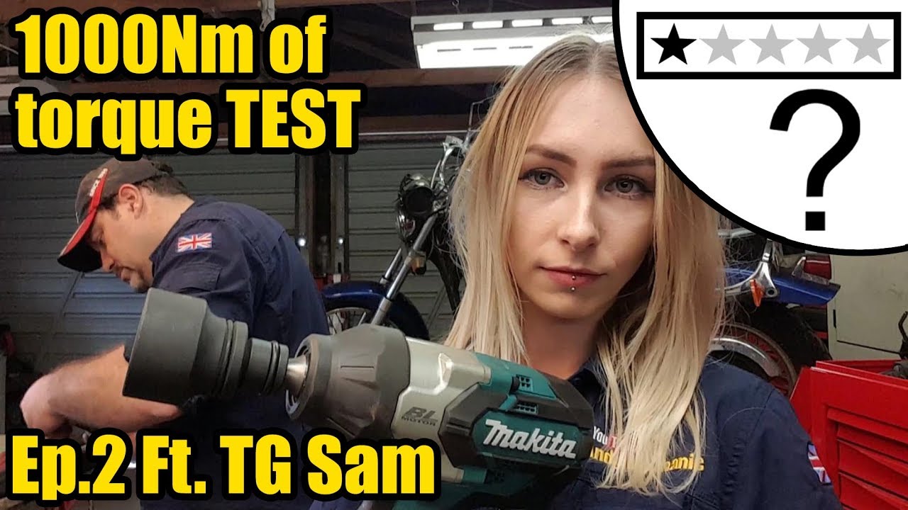 Makita DTW1002 - 1000Nm of torque TESTING Ep 2 Ft.  TG Sam v2 #2604