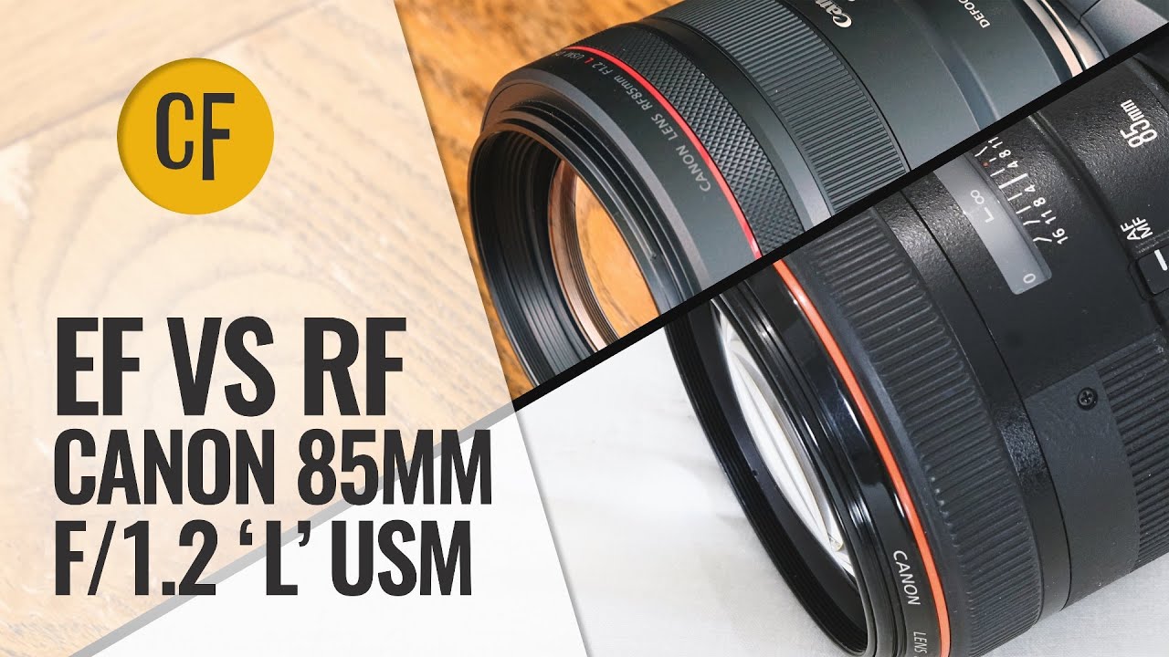 Canon RF против EF | 85mm f/1.2 'L': испытание объектива!