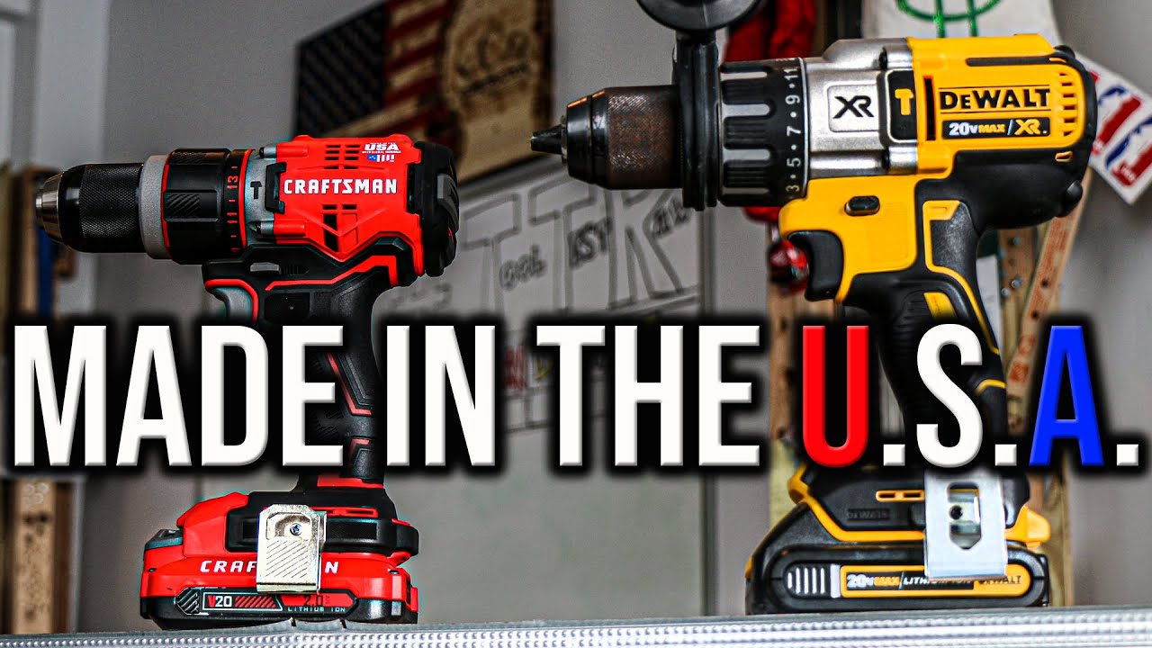 Best American Made Hammer Drill - CRAFTSMAN VS DeWALT