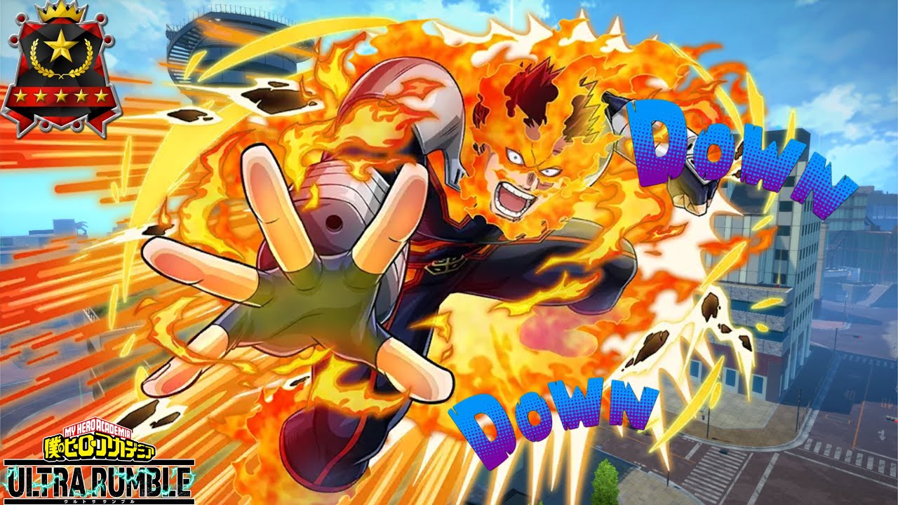 High damage strike endeavor ranked gameplay | My hero ultra rumble
