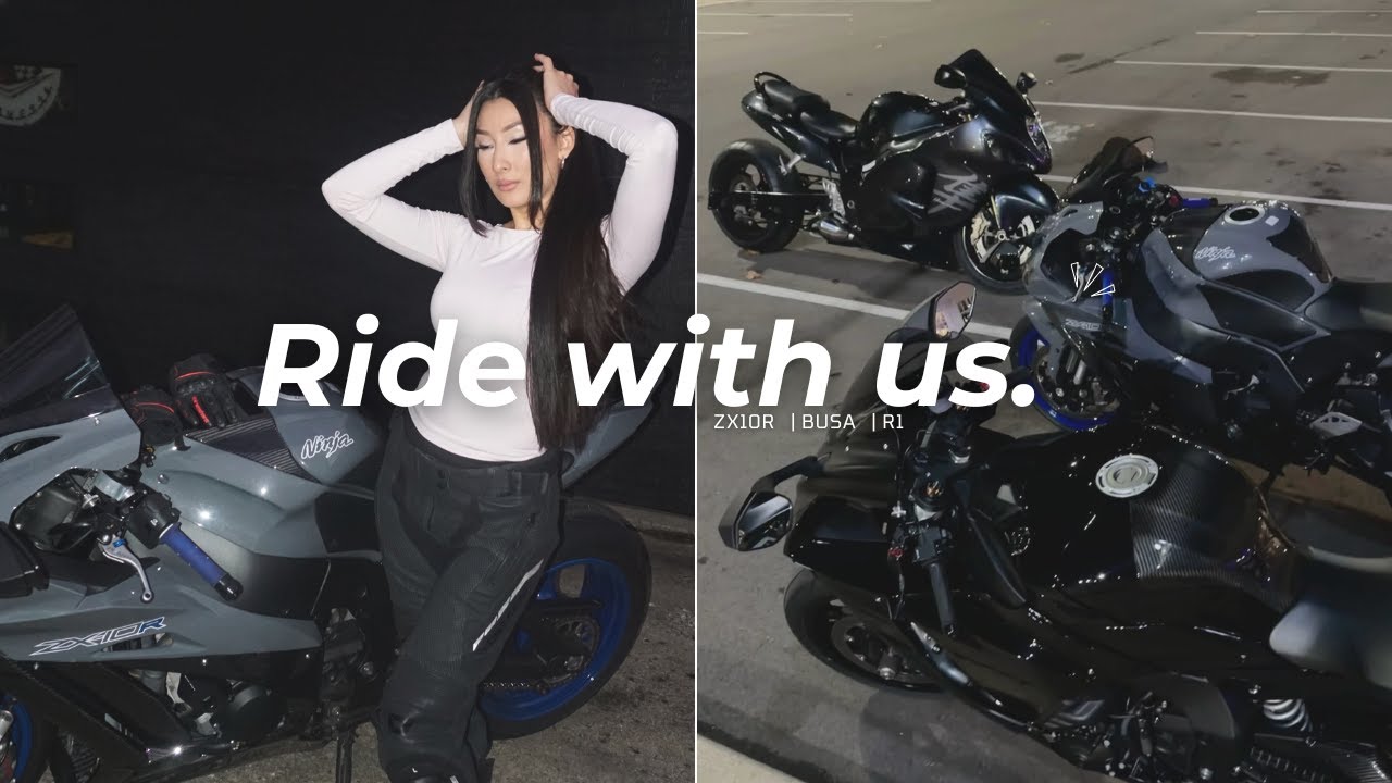 Ride with us | Zx10R, Hayabusa, R1