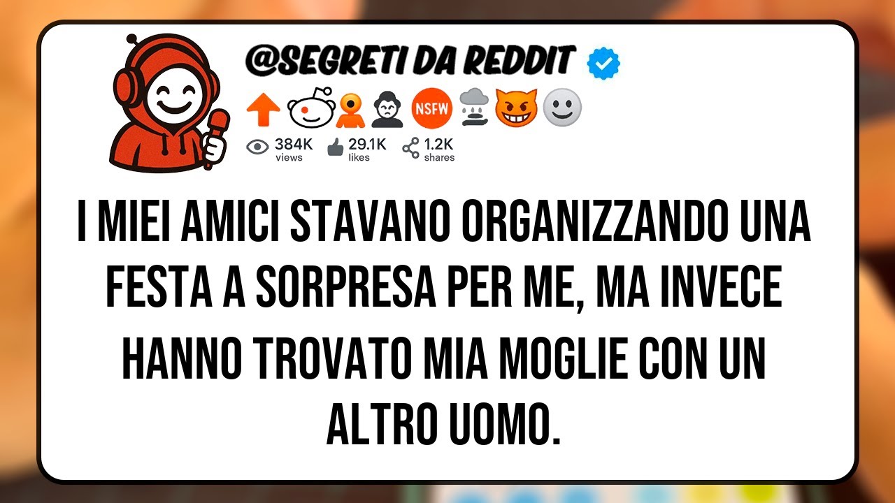 I Miei Amici Stavano Organizzando Una Festa a Sorpresa Per Me, Ma Invece Hanno Trovato Mia...