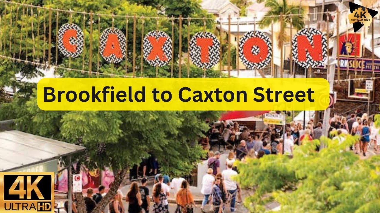 Brookfield to Caxton Street 4K forest Drive 2023 || #brookfield #brisbane #Suncropstadium
