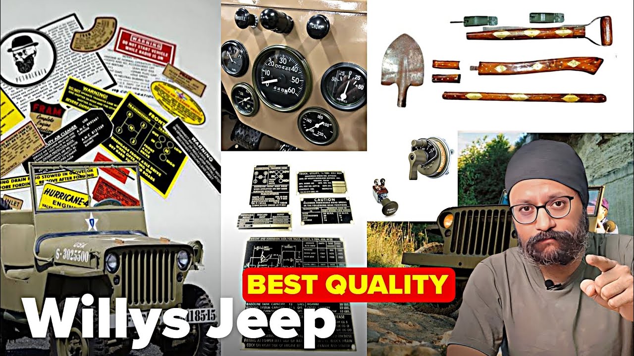 WillysJeep | vintage Parts | Modification Accessories | Ford | Jeep | Mahindra| Delivery Available |