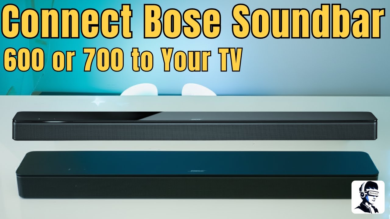 Как подключить Bose Smart Soundbar 600 или 700 к телевизору