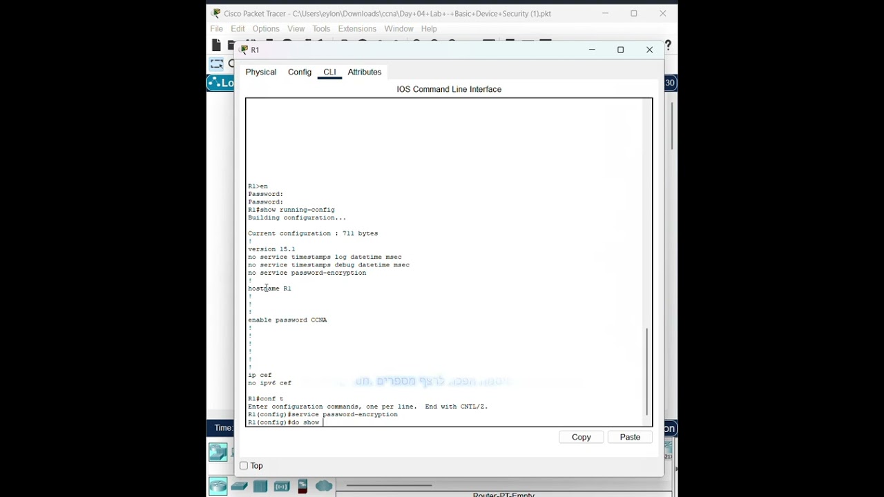 Cisco - cli