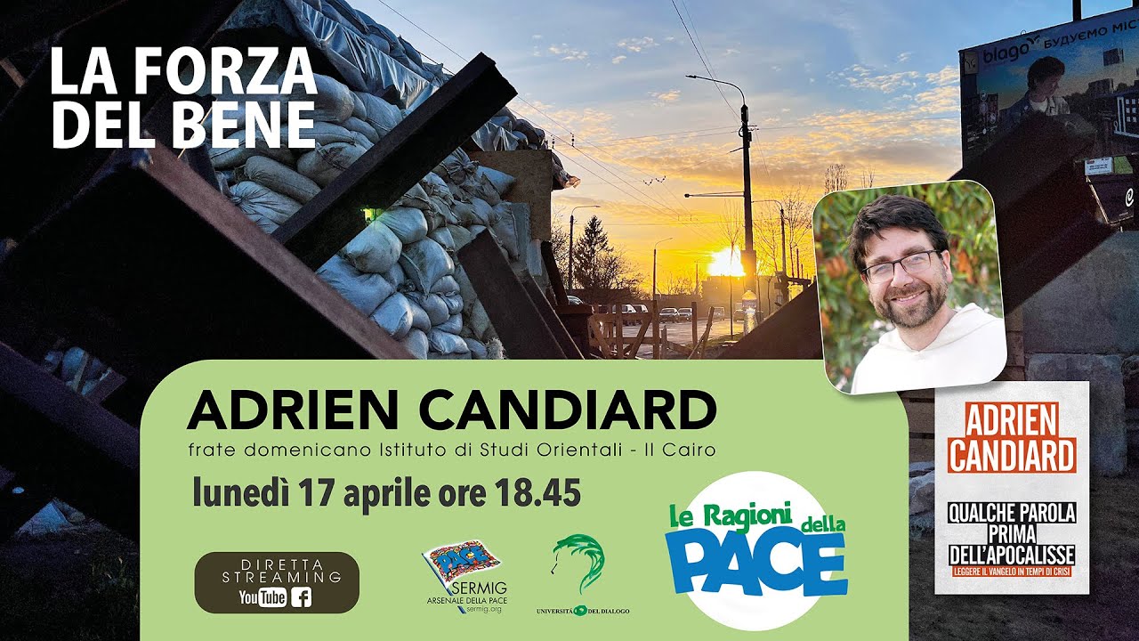 Adrien Candiard al Sermig - Università del Dialogo