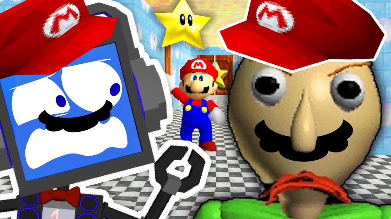 Super Baldi 64 (Baldi's Basics Super Mario Mod)