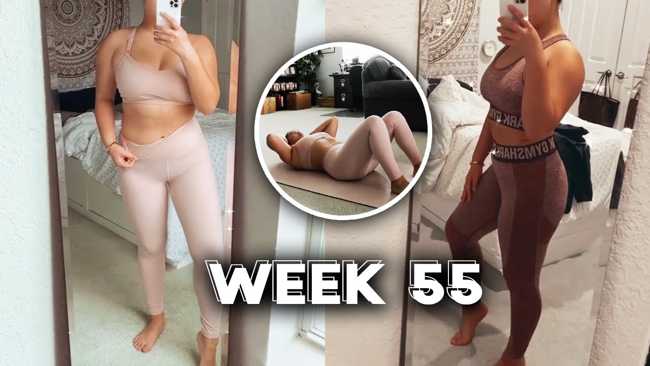MY FAVORITE AB WORKOUT IS... #FitnessJourney​ WEEK 55 UPDATE!!