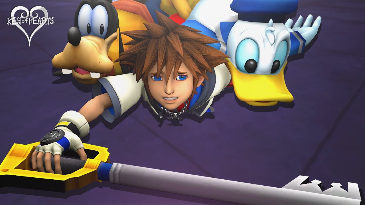 Donald Duck being a SAVAGE in Kingdom Hearts