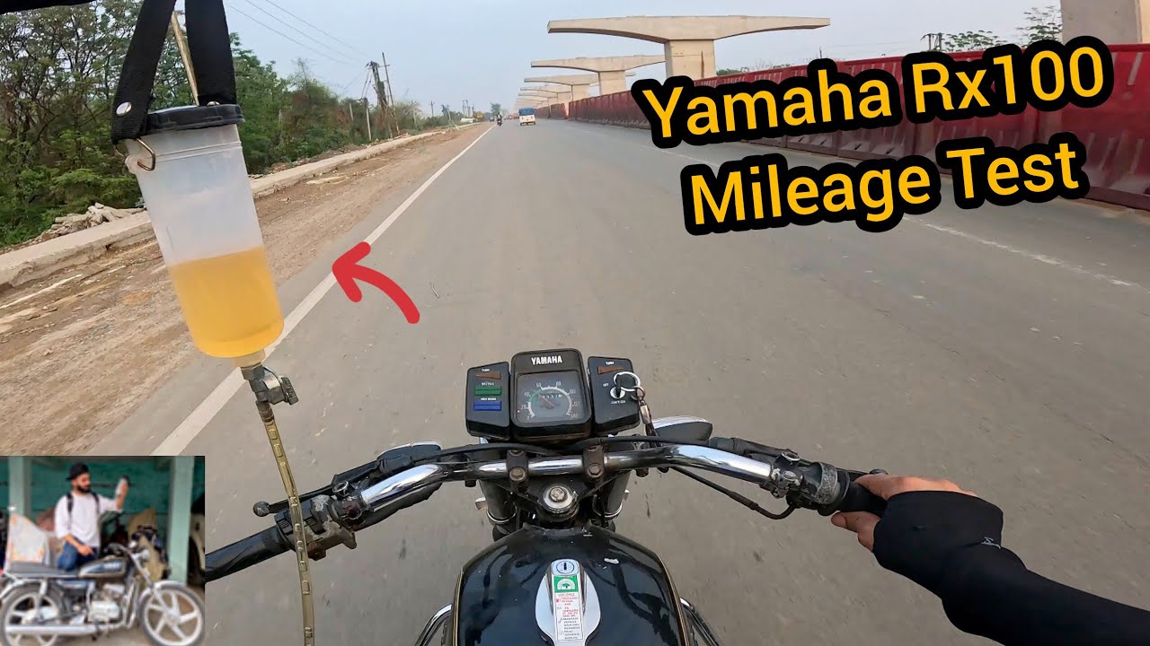 Тест расхода топлива Yamaha RX100 😍 Мотоциклу 28 лет 😱