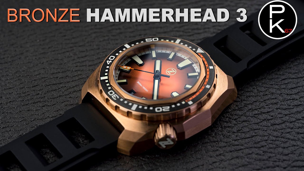 Zelos Bronze Hammerhead 3 Watch Review