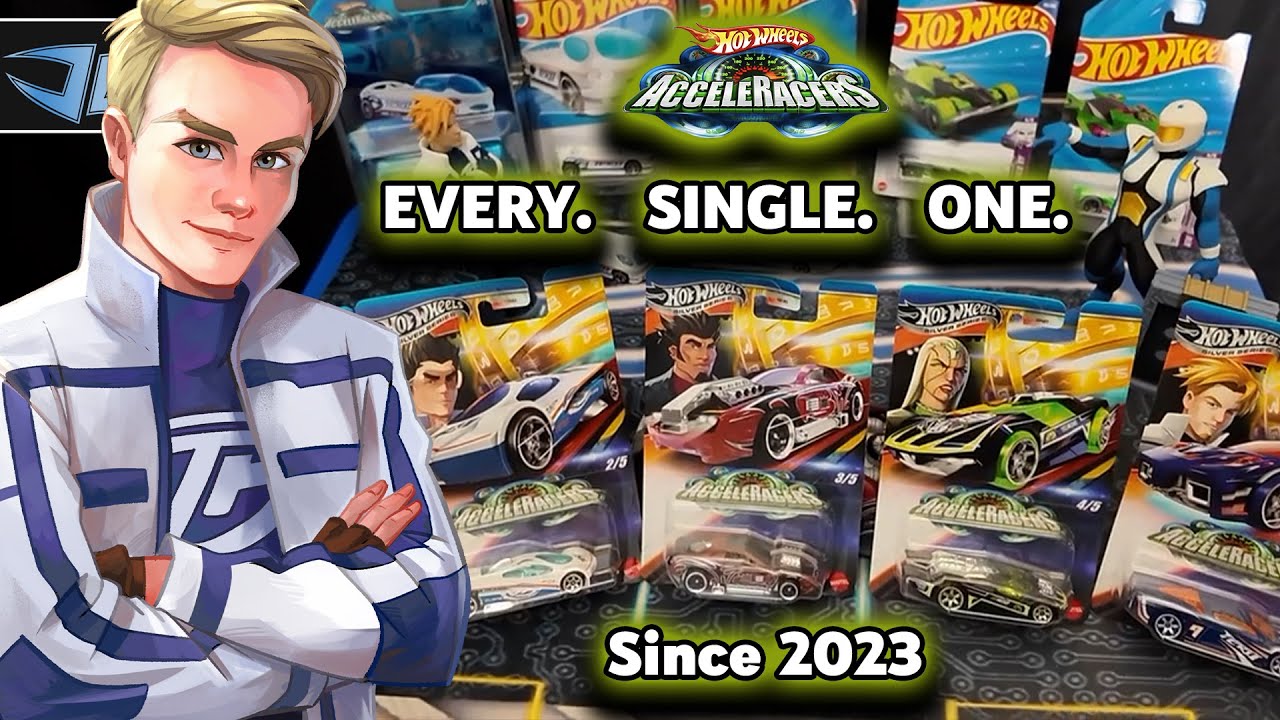 Каждый новый выпуск Acceleracers Hot Wheels #Buytosurvive2025