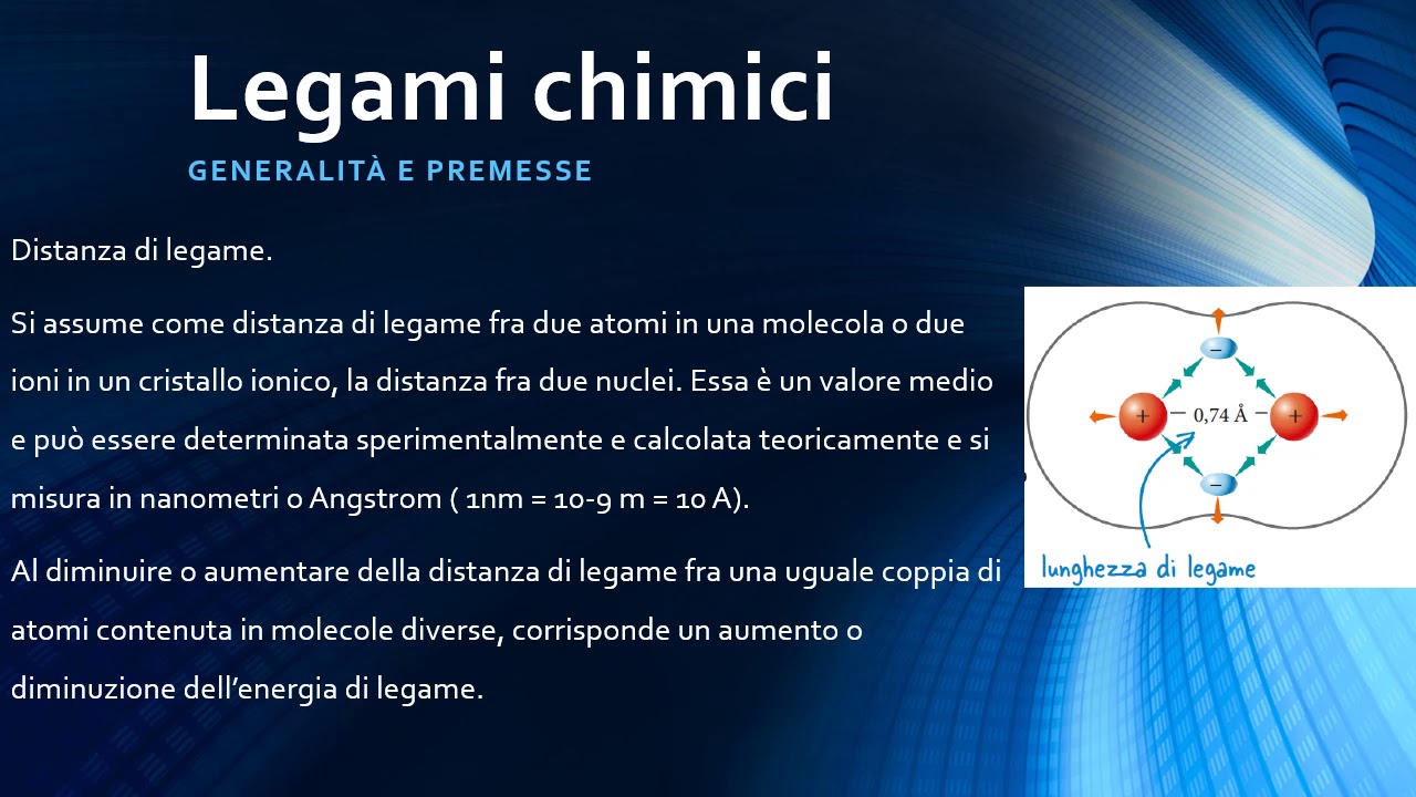 Legami chimici I