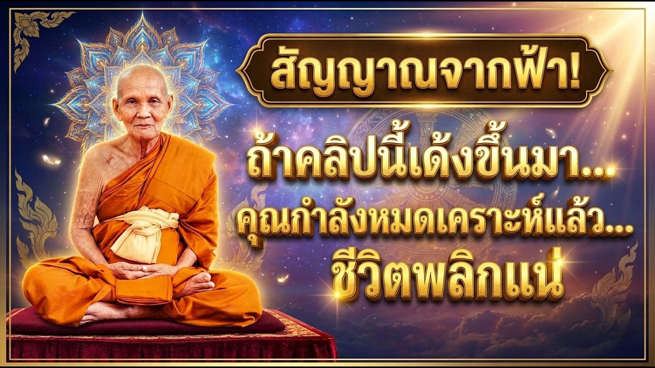 เช็ก '5 สัญญาณสำคัญ' ที่บ่งบอกว่าเคราะห์กรรมของคุณกำลังจะสิ้นสุดลง... น้อมนำบารมีหลวงปู่ดู่