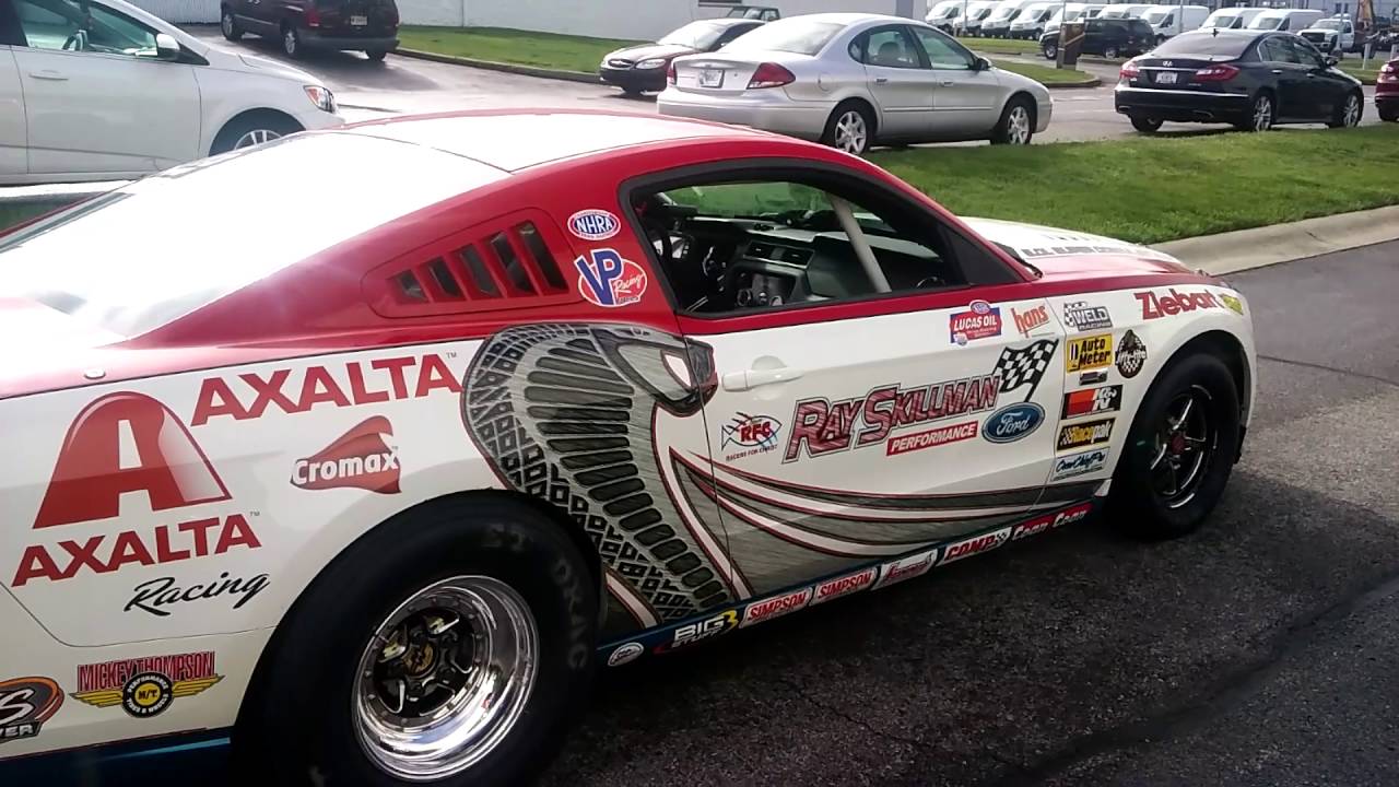 One of the Skillman race cars