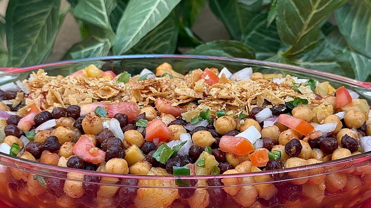 Black and White chickpea Chaat | Ramzan special | Quick recipes #ramzan 
