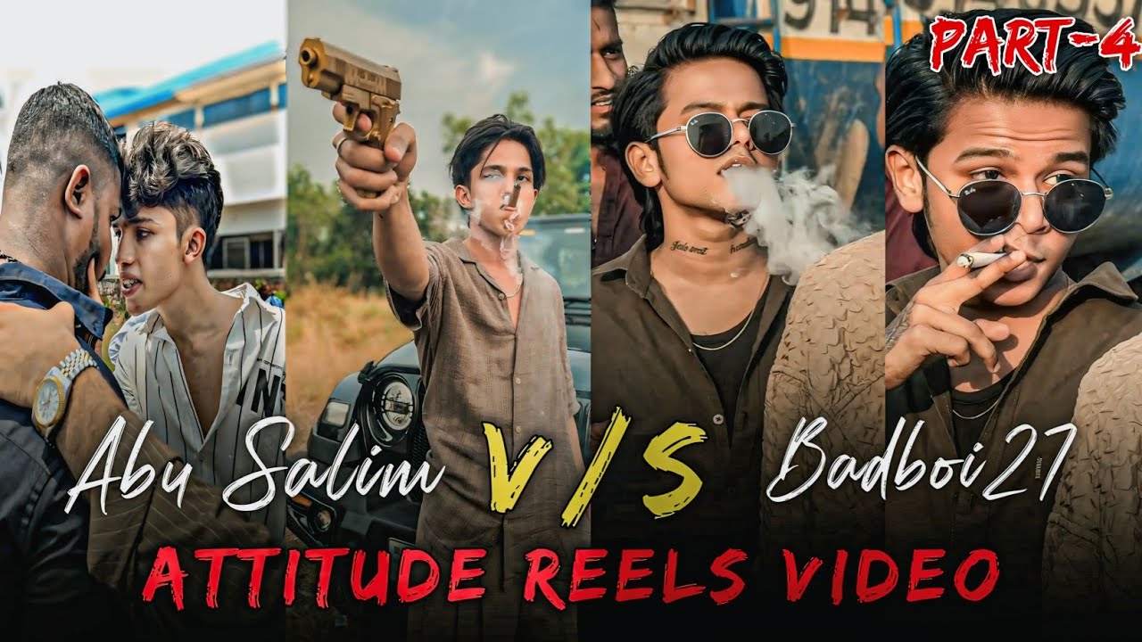 ABU SALIM v/s ABHISHEK HALDE PART-4👿🔥| ATTITUDE INSTAGRAM REELS🤬#abusalim #abhishek #attitude #reels
