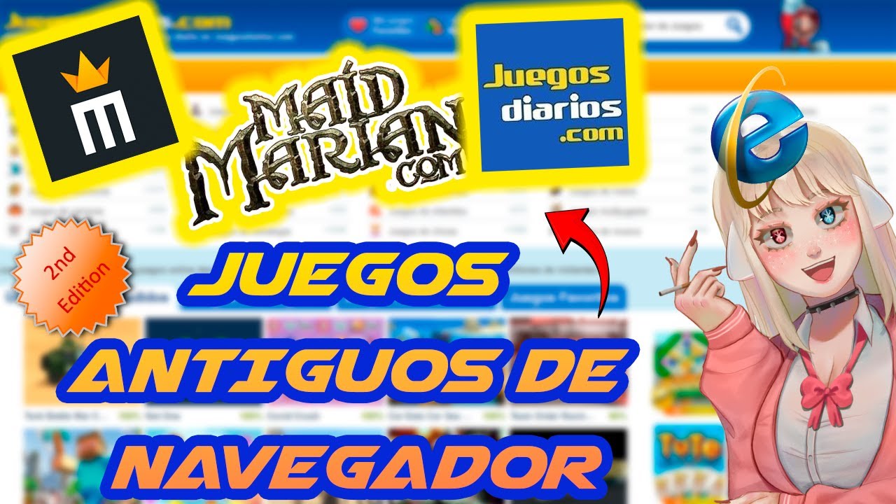 🕹️ ¡JUEGOS DE NAVEGADOR ANTIGUOS QUE ME GUSTABAN: 2ª EDICION! 👾  (ESPECIAL ANIVERSARIO) 🎊