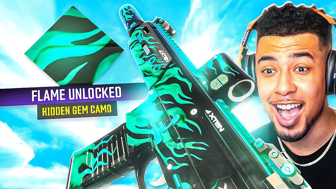 I GOT the NEW FLAME CAMO in MW2.. Animated!