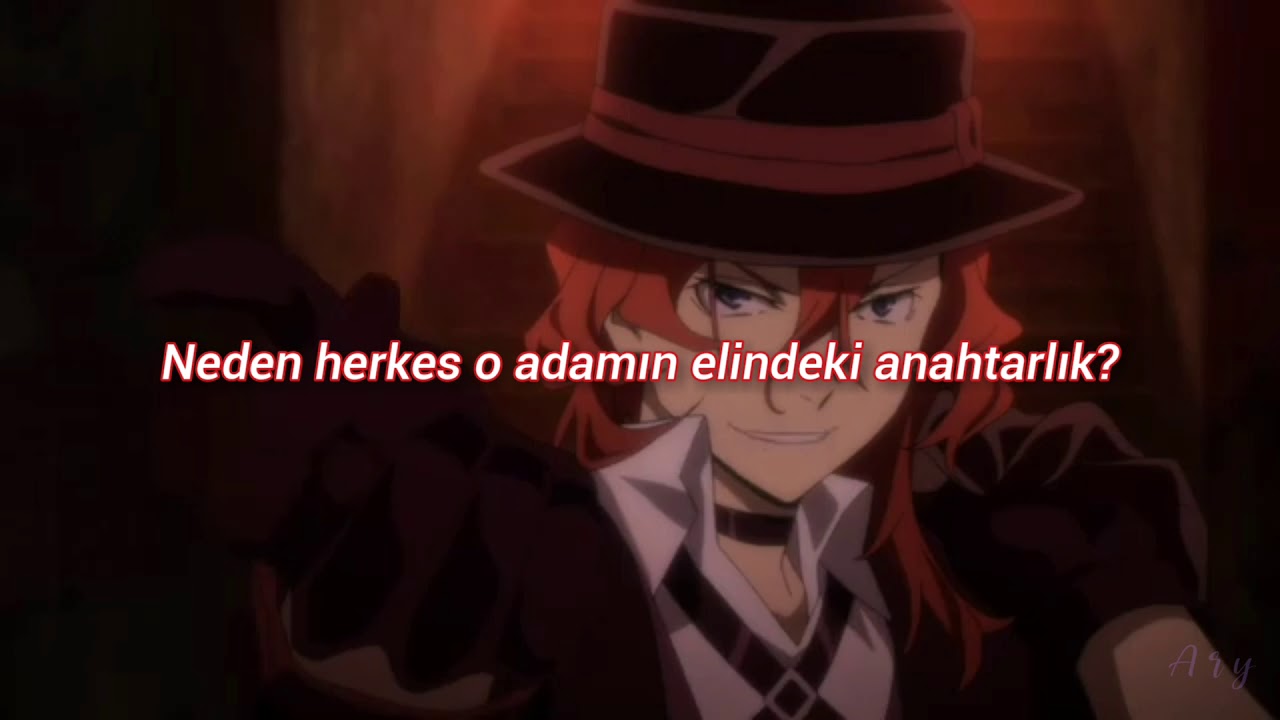 Nakahara Chuuya Charachter song-Darkness my Sorrow(Türkçe çeviri)