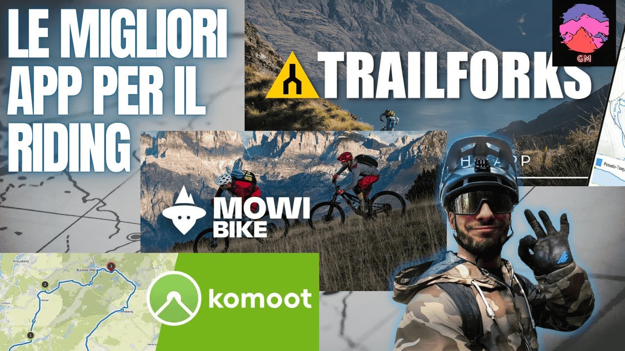 IL SEGRETO PER TOUR EPICI IN MTB! KOMOOT, TRAILFORKS E MOWI BIKE