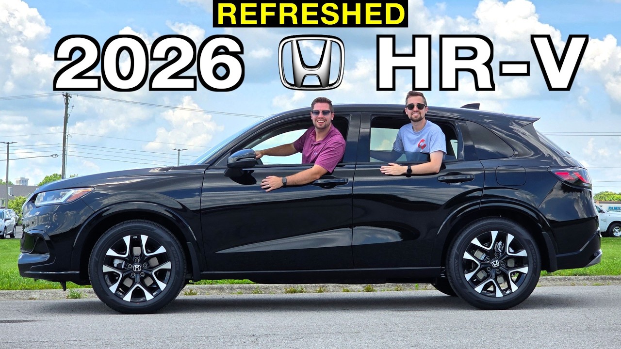 2026 Honda HR-V -- REFRESHED With NEW Tech, Design (& More) for 2026!
