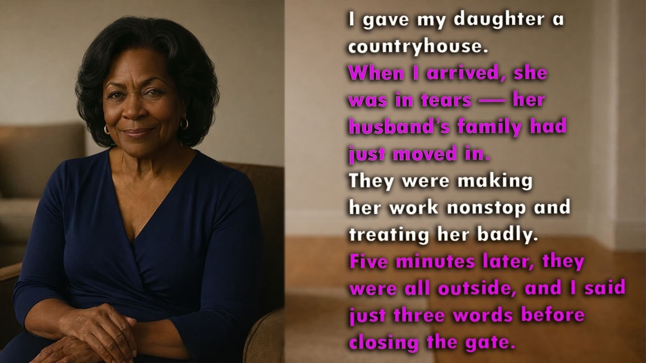 I Gave My Daughter a House — Her In-Laws Took Over. I Ended It in 3 Words.