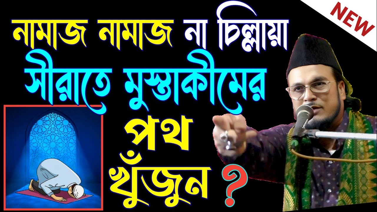 শুধু নামাজ নামাজ না করে সীরাতে মুস্তাকীমের পথ খুঁজুন | আল্লামা সুফী ইমতিয়াজ হোসাইন চিশতী 
