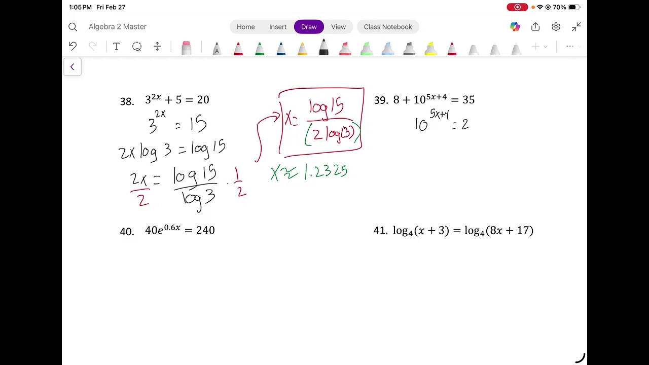 Chapter 8   Solving Equations   Examples 5-6