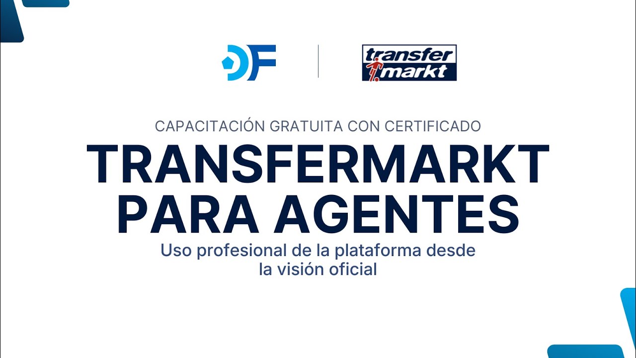 Clase Magistral - Transfermarkt para agentes de jugadores