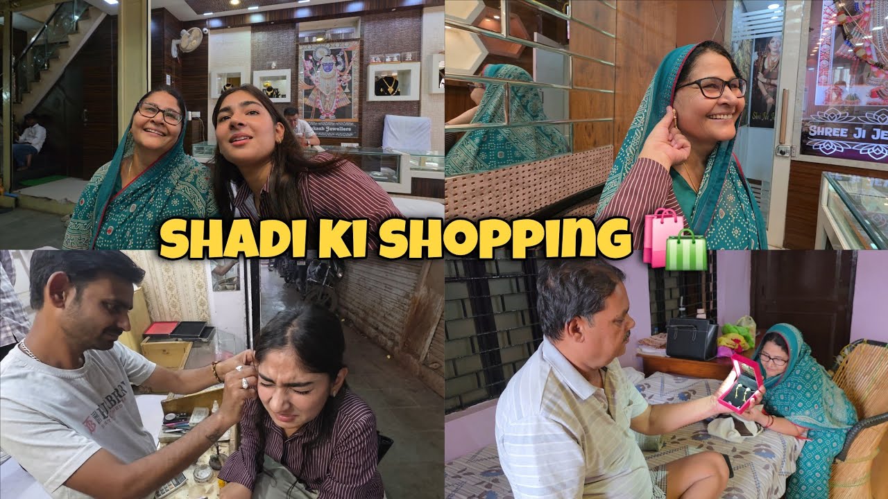 Aaj Main Aur Mammy Gaye Shadi Ki Shopping Karne... 💍❤️