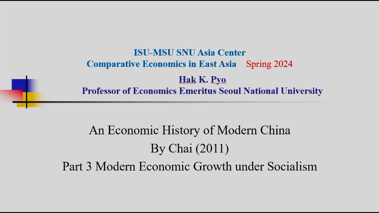 [ISU-TSU-SNU Asia Center Spring 2024] Lecture 11