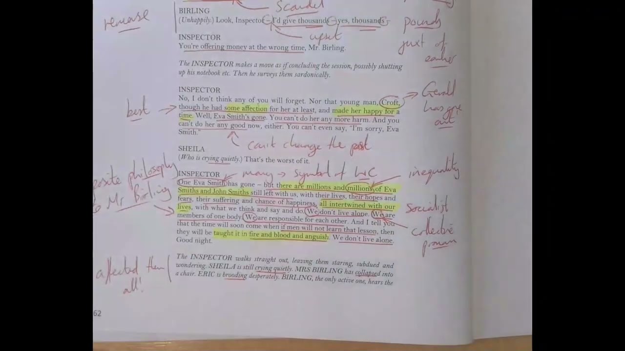 An Inspector Calls Act 3 Part 2