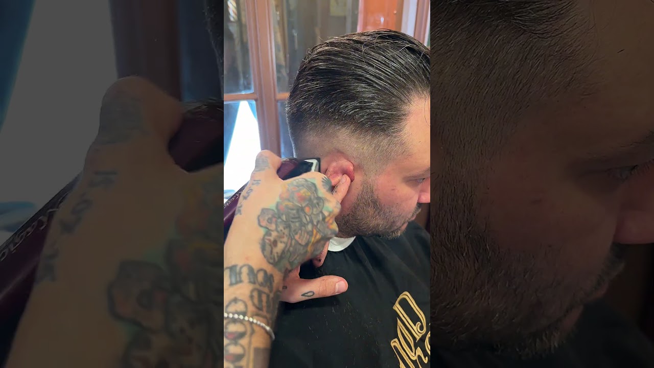Slickback Haircut Inspired by 'Fury' | Good Old Soul