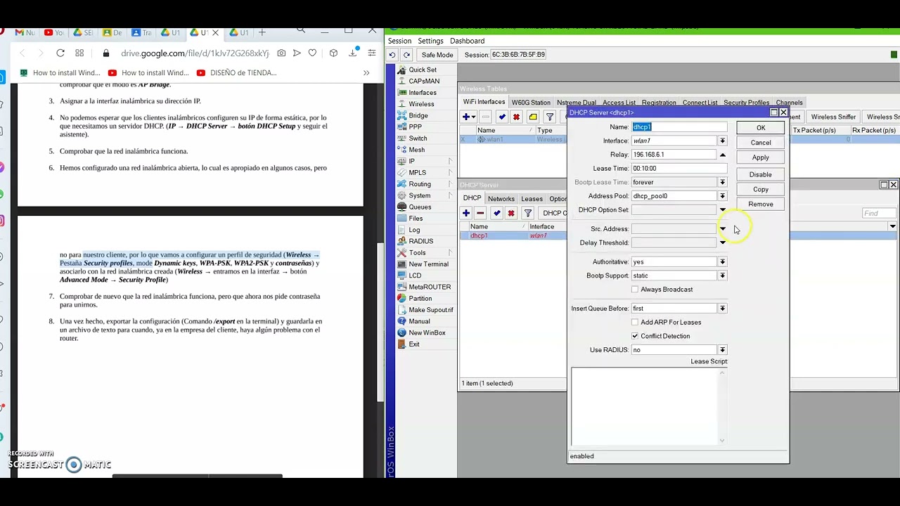 Configuracion de enrutamiento subredes Mikrotik