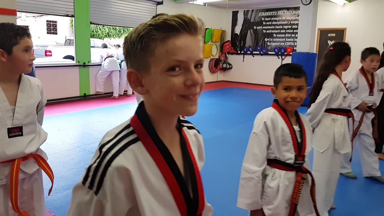 Entrenamiento de Taekwondo