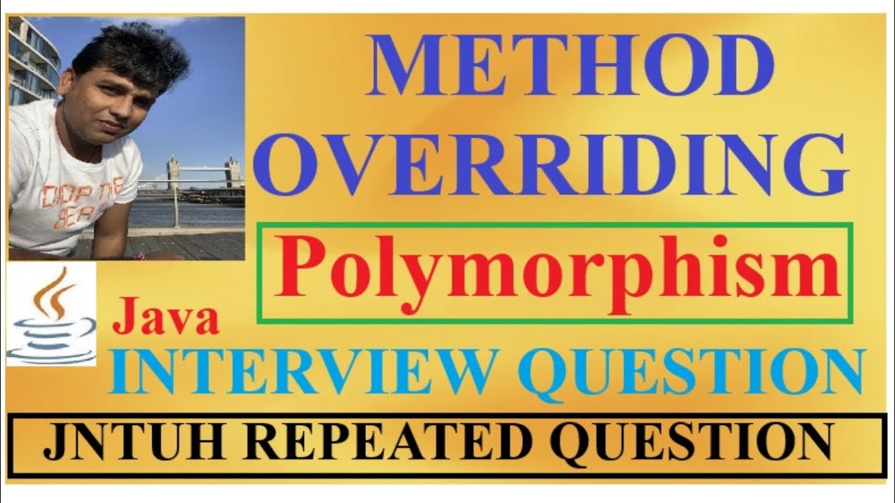 #Java | Method Overriding | Polymorphism | Dynamic Method Dispatch | Telugu | Dr.Venkat | Python Cpp